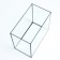 Aquarium "rectangular" with a lid, 25 liters, 38 x 21 x 33.7 cm, black