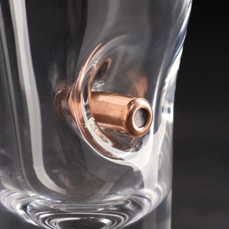Set of stacks with a stand for serving "impenetrable", with a bullet-4