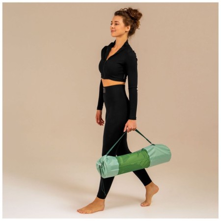 Sangh yoga-brush cover "Tropics", green color-8