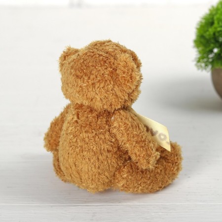 Soft toy "Bear with a bow", color mix-1