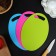 Board cutting plastic oval shade "Simplex", 24 × 16 cm, color mix