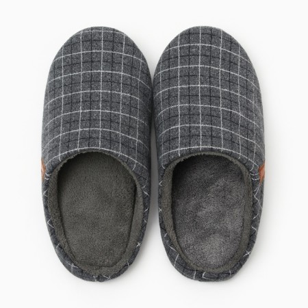 Women's slippers, size 38-39, gray color-6