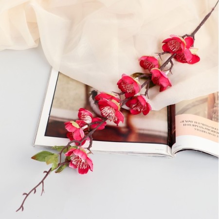 Artificial Falenopsis flowers 54 cm, raspberry