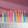 Candles for the cake "Neon", 12 pcs, multi -colored, tall, 10 cm
