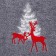 Set of towels Ethel "Deer" 30x60 cm-2pcs, 100% cotton 340 g/m2