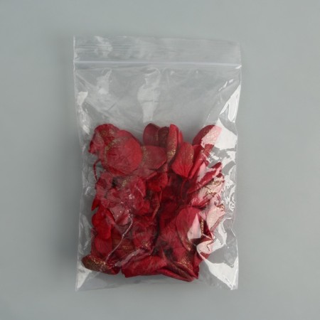 Set for creating a gypsum pallet with dried flowers "Oval"-4