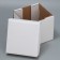 Gift folding box, packaging, “white”, 16.6 x 15.5 x 15.3 cm