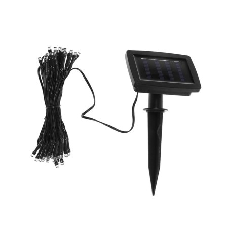 Street thread in the sun. bat. Uniel, "Milkyway", 5 m, IP44, 50 LED, 1 dir, multi