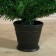 Fibroopers Christmas tree 90 cm glow, D of the lower tier 50 cm, 80 branches