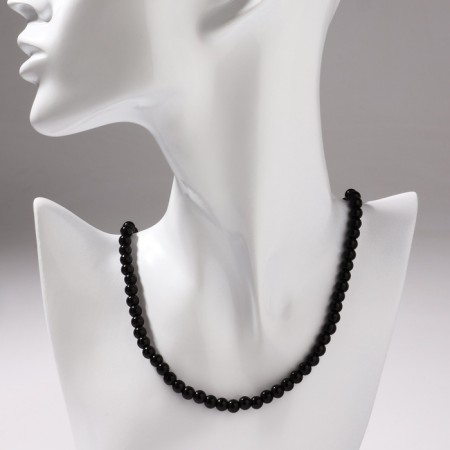Beads Shar No. 6 "Agat Black", 45cm-3