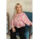 Female jumper, size 46, pink color