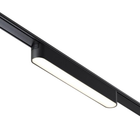 Track lamp for low -voltage busbar NOVOTECH. SMAL, 12W, LED, 27x222x25 mm, black color