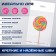BOPP package with an adhesive valve, transparent 20 x 23/4 cm, euros, 30 μm