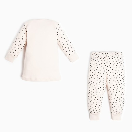 Set: jumper and pants crumb I am KISA, height 80-86 cm, beige color-3