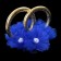 Set for cars "No. 9", blue