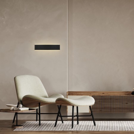 Wall lamp Mantra Nelson, LED, 1300LM, 2700-4000K, 305x46x75 mm, black color-4