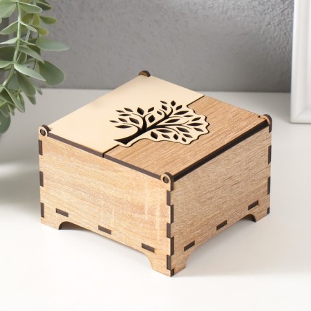 Combined box "tree" 10.5x10x7 cm-1