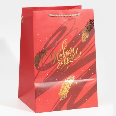 Laminated packet “Bright Moments”, 23 x 35 x 20 cm, New Year-2