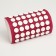 Kuznetsov applicator, neck roller, spanbond, red, 14 x 23 cm.
