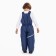 Semi-combinezone children, dark blue color, height 116-122 cm synthetic winterizer 200 grams