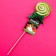 Lollipop with alcohol "Antipochmelin", taste: strawberry mohito, 100 g.