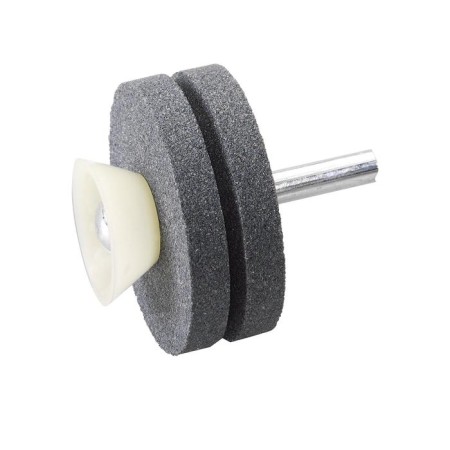 A device for sharpening KWB knives and scissors for a drill, d = 50 mm, shank d = 6 mm, electrocorundum