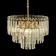 Suspended chandelier Citilux “Foundation” CL303163, 6x60W, E14, brown color