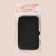 Manicure set, 9 items, in case, black color