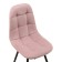 Lucas chair Velutto 11, dusty rose