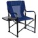 Tourist chair Maclay, table with a cup holder, 63x47x94 cm, blue color