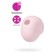 Vacuum-wave contactless stimulator of the Satiffyer Sugar Rush clitoris, silicone, pink color