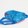 Baby backpack on lightning, blue color