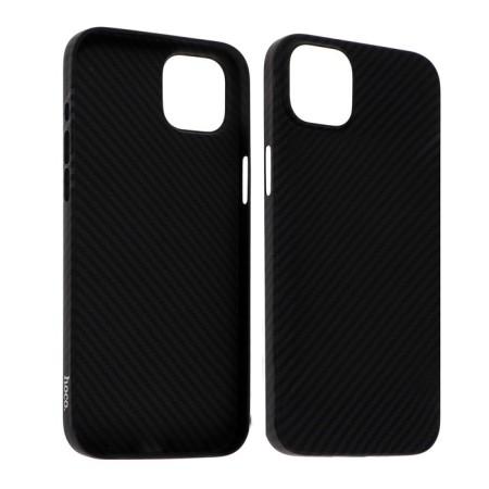 Hoco Case for iPhone 14, Kevlar Texture, Magsafe support, Black-1