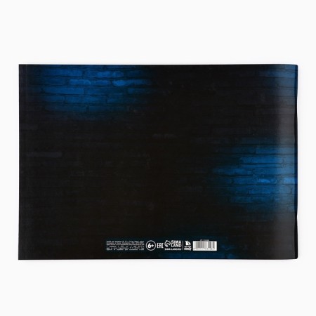 Album for drawing on the A4 paperwork, 40 sheets "silhouette"-3