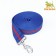 Leash 5 m x 4 cm, blue-red