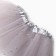 Children's skirt kaftan "stars" gray, length 17 cm