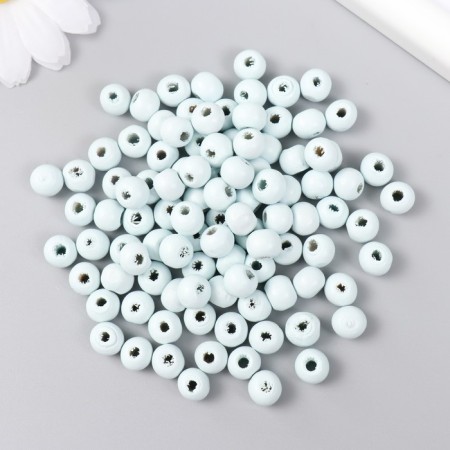 Beads for creativity "Blue" D-0.8 cm, set of 20 g-1