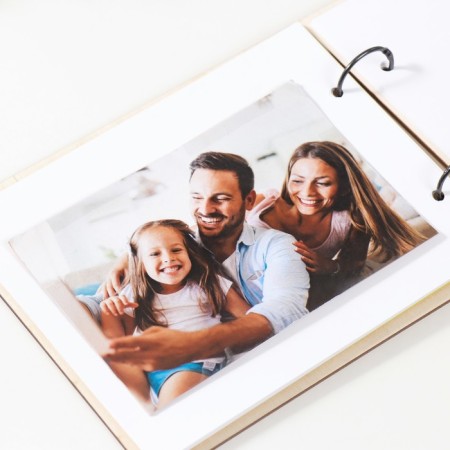 Photo album "Our Miracle" 19x15 cm, thickness. with paper 10 mm, 20 sheets-3