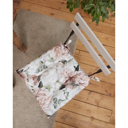 Siddle for a chair "Ethel" Piono 42x42cm, 100% cotton, 190 g/m2-4