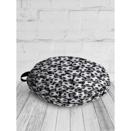 Pillow Siddle "Football Rain", decorative, d = 52 cm-1