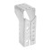 Brus support closed tundra krep, 50x165x76x2 mm, in packaging 10 pcs.