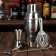 Set for the preparation of cocktails "King Bar", Geyser, Dzhigger, Shaker 600 ml, Streiner, spoon