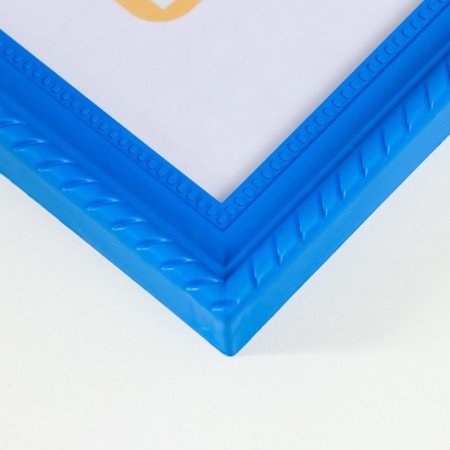 Photo frame plastic L-1 21x30 cm blue (plastic screen)-1