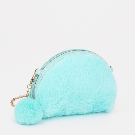 Bag's bag with lightning, blue color