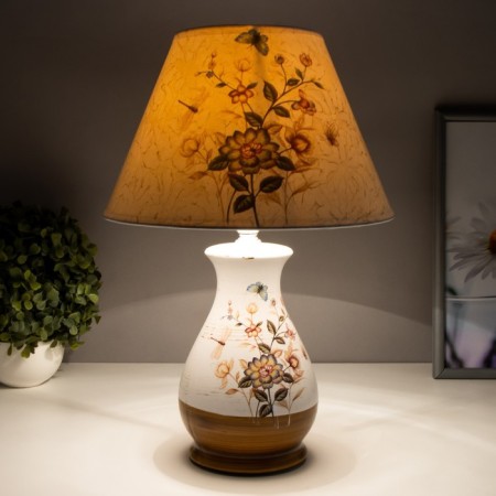 Lamp table ceramics "Tale" E14 25W 220V 36.5x25x25 cm Risalux-2