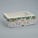 Folding box for 12 cupcakes with the window "Happy New Year!" 32.8 x 25.6 x 10 cm, New Year