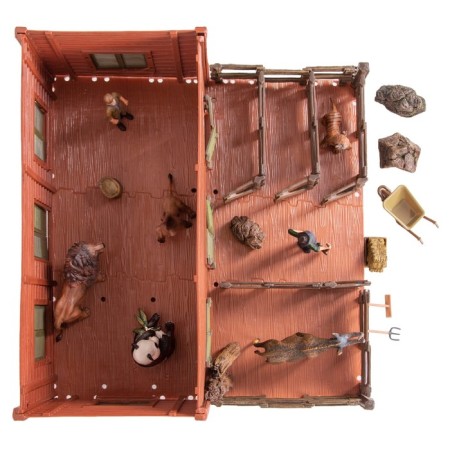 Set of figures "on the farm", 19 items-9