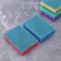A set of household sponge with a cleaning layer of the Super Dilan, 10 × 7 × 2.5 cm, 5 pcs