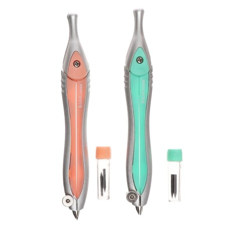 Metallic Erychkrause "Pastel Bloom", 125mm, with a replaceable neck, PVC case, mix-2