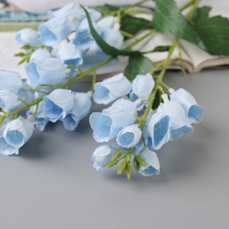 Artificial flowers "Garden -gangway" 68 cm, blue-1